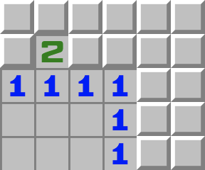 1–1+ pattern, step 0 of 4