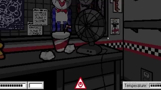 Puppet music box warning