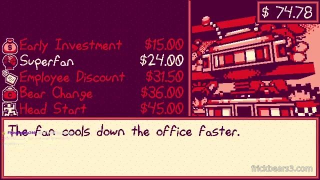 Upgrade Cadet shop